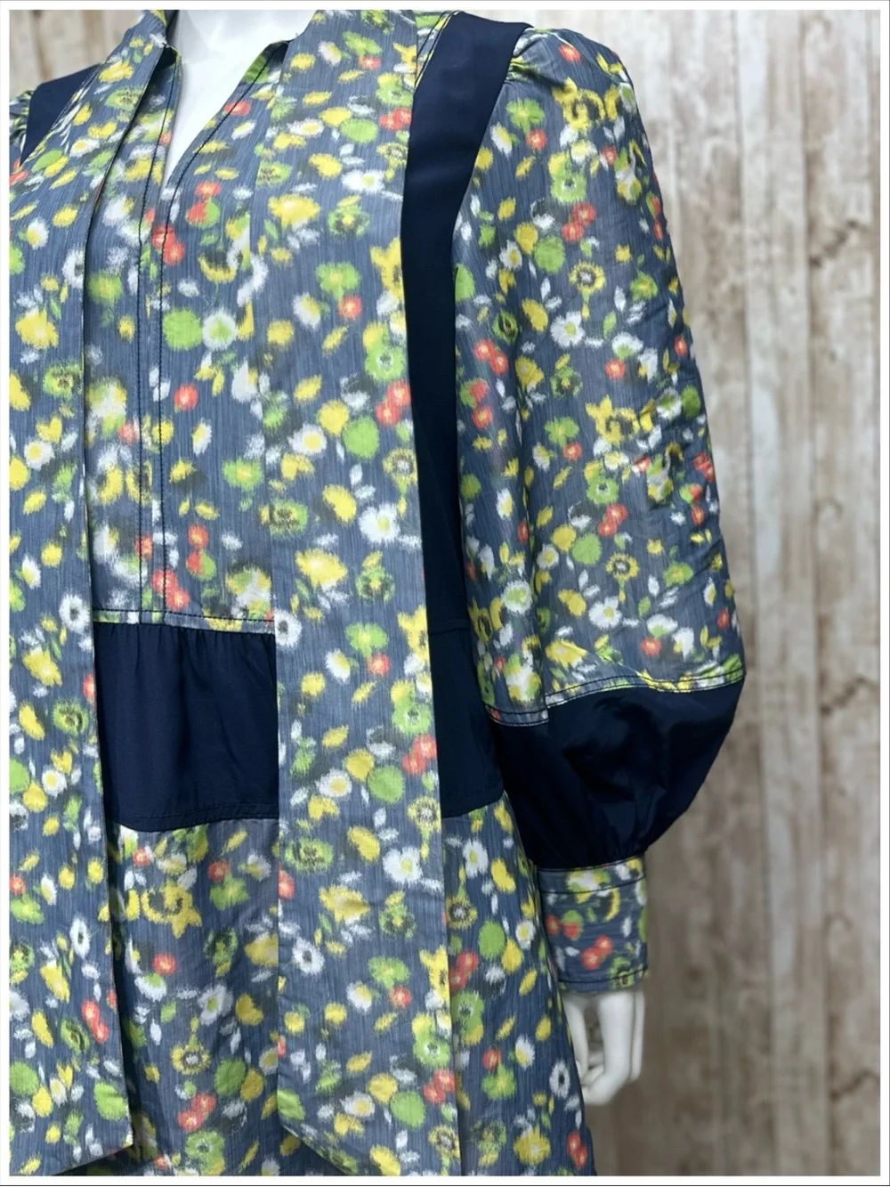 Tory Burch Taffeta Floral Silk Trim Dress Confetti NWT~ Size 10 ~ Item #W9 ~$798